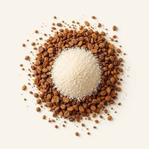 Brennnesselblätter in natürlicher Umgebung