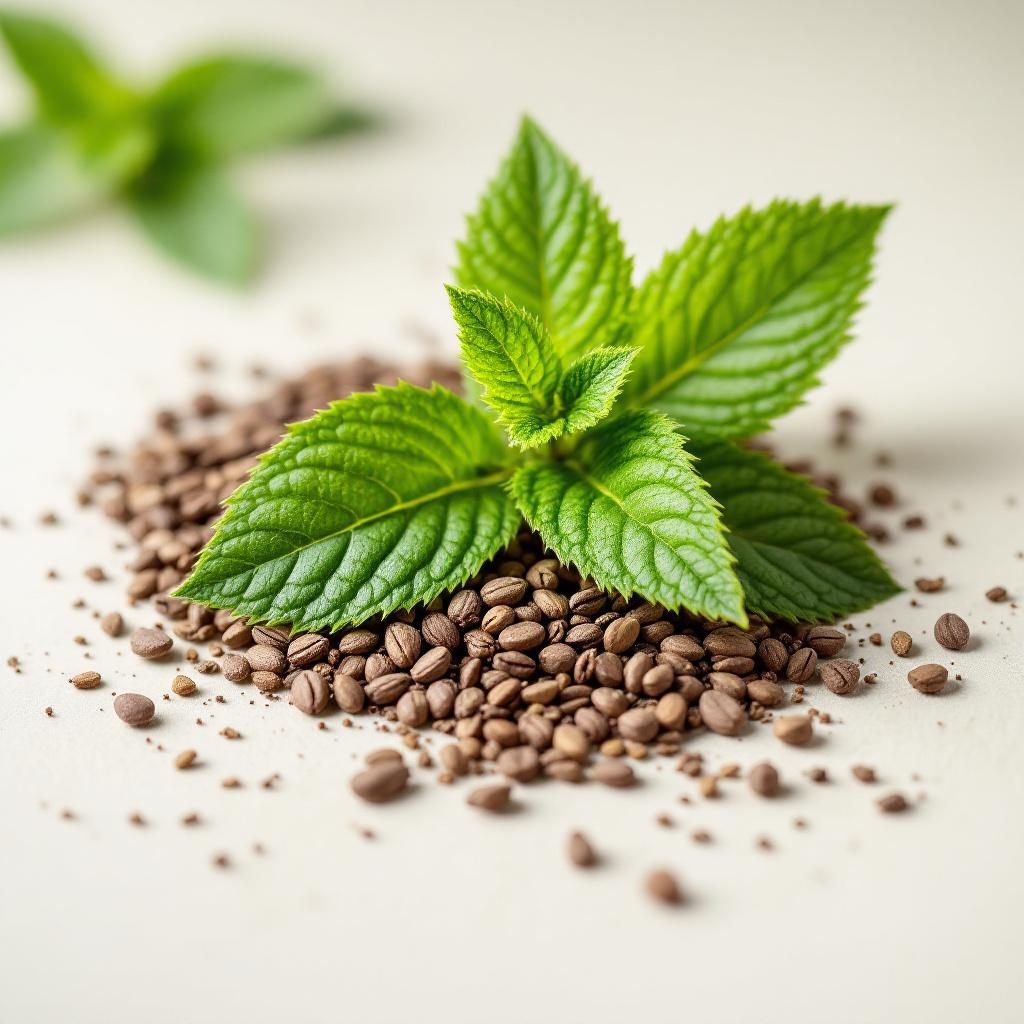 Menthol aus Pfefferminzöl