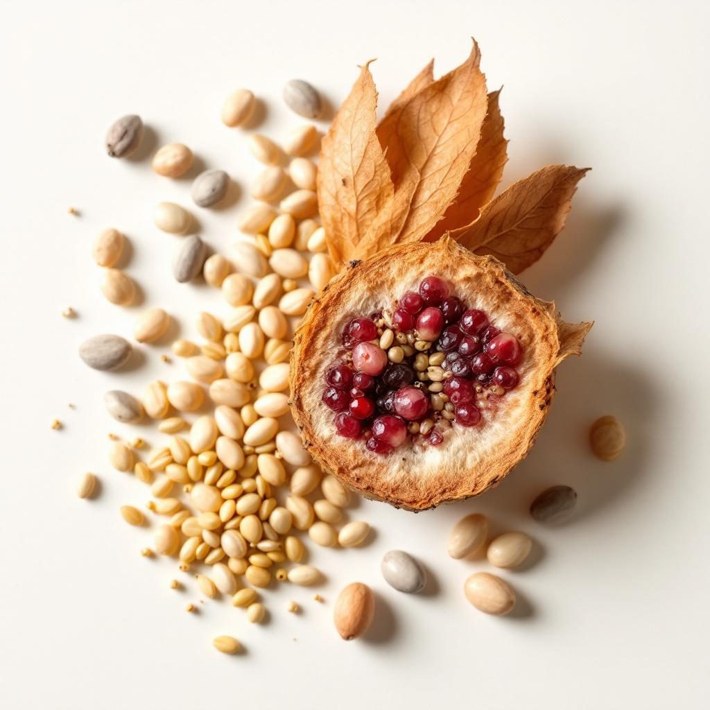 Vitamin-B-reiche Vollkornprodukte und Hülsenfrüchte