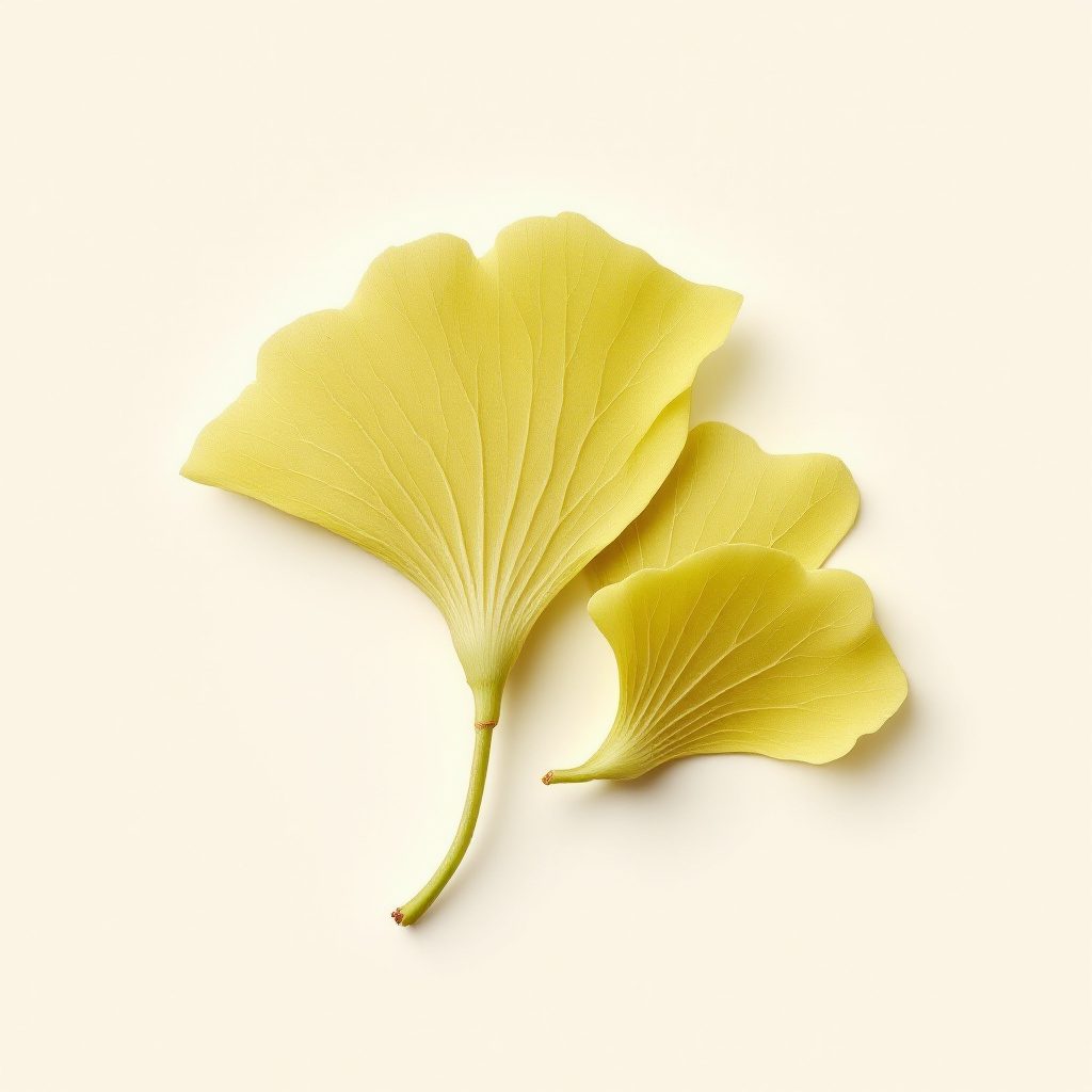 Ginkgo Biloba leaves