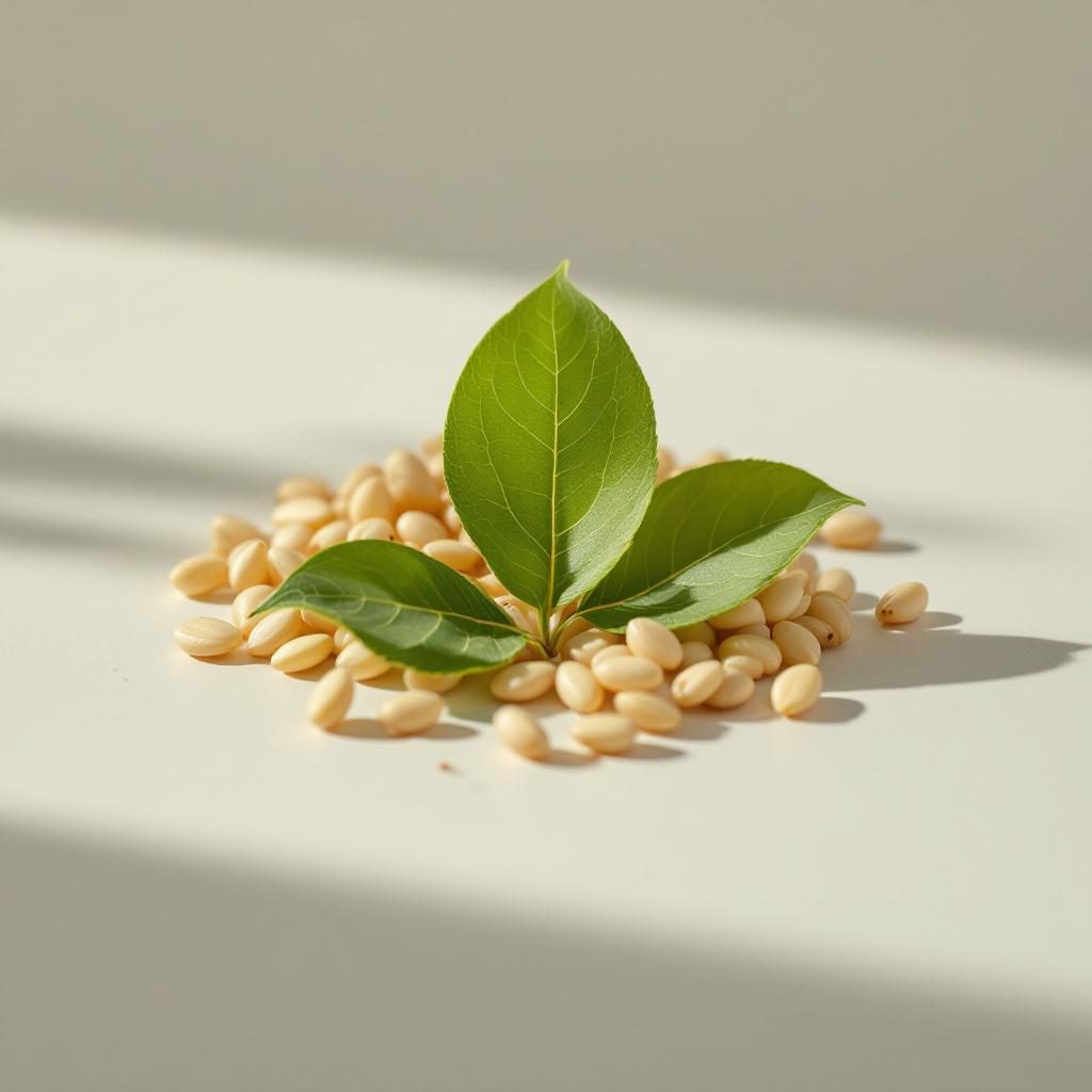 Sušeni listovi zelenog čaja u prirodnom stanju