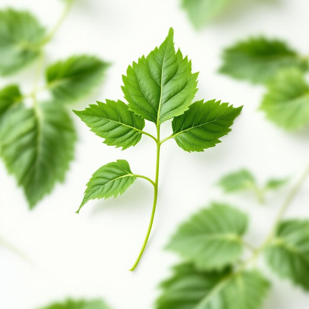 Centella asiatica leaves natural botanical