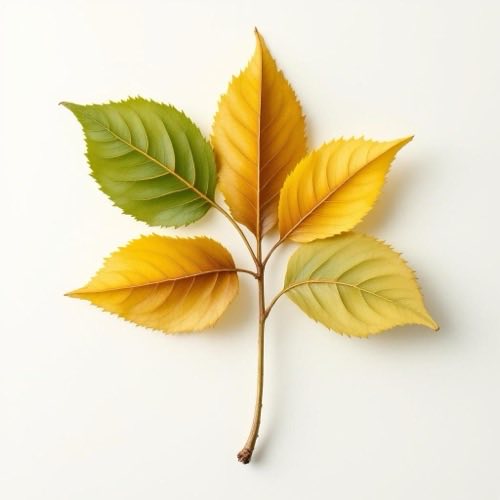 Hamamelis virginiana hojas