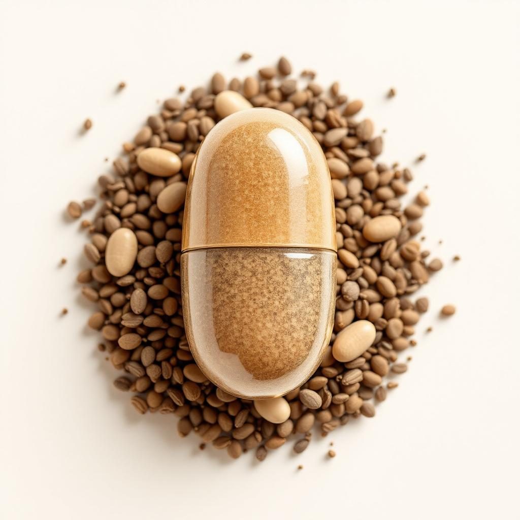 Plant-based capsule shell material