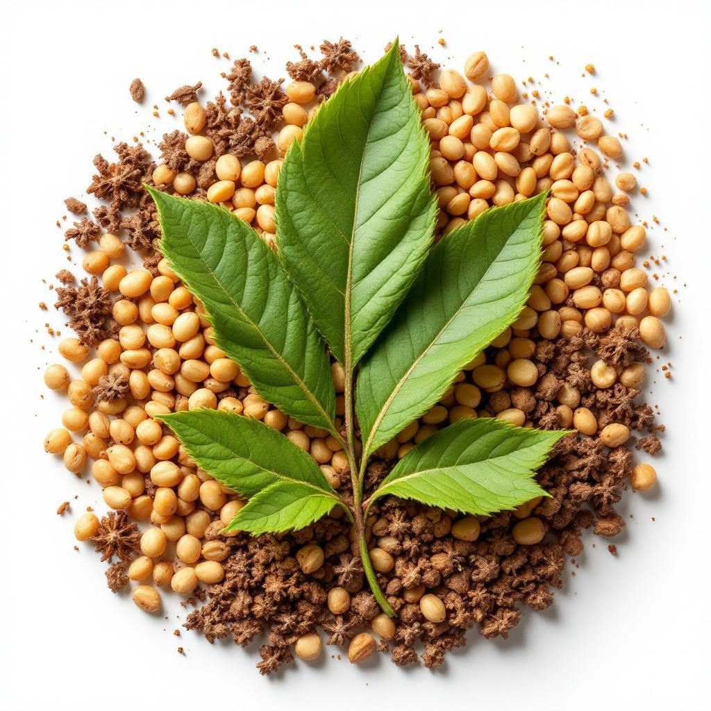 Plody borůvky černé na větvičce