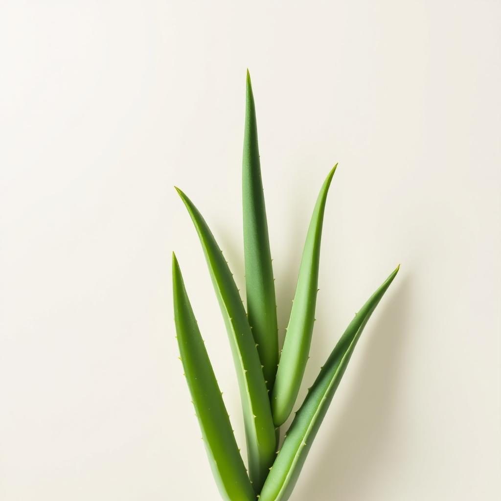 Aloe vera plant leaves