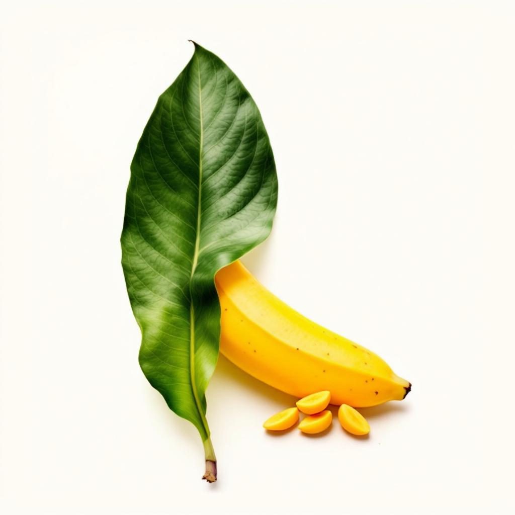 Bananenblätter Pflanzenextrakt