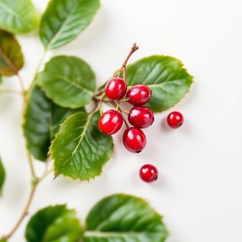 Frische Cranberries auf natürlichem Hintergrund