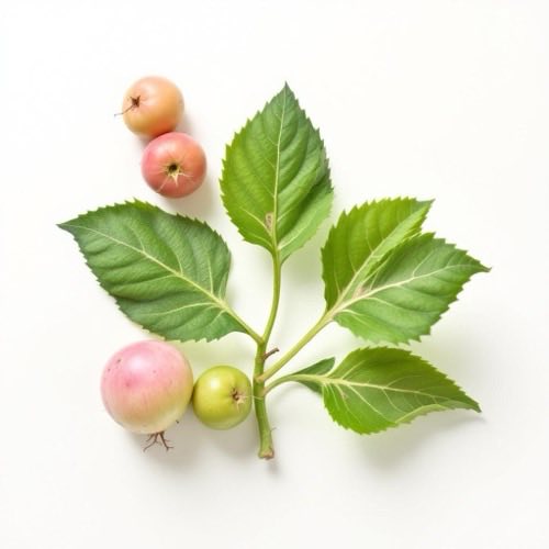 Tribulus terrestris Pflanze mit Früchten