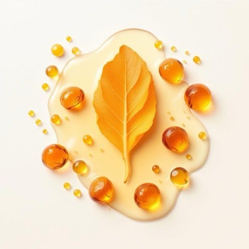 Vitamin E Öl in natürlicher amberfarbener Flüssigkeit