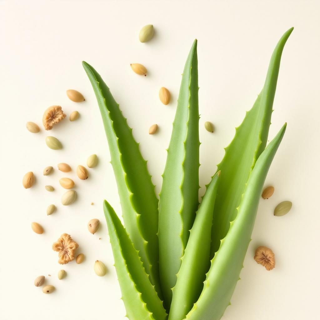 Aloe vera taim looduslikus keskkonnas