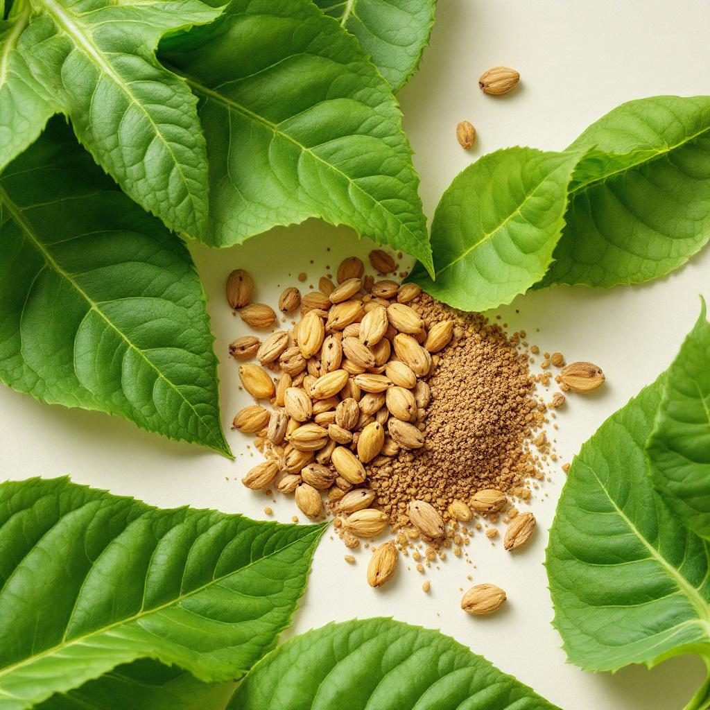 Nõgeselehed looduslikus keskkonnas