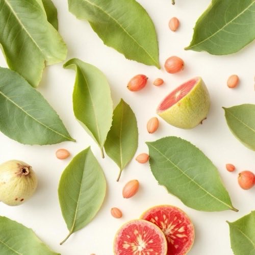 Arándanos rojos frescos sobre fondo natural