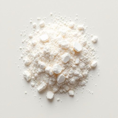 Collágeno marino en polvo con textura fina y color blanco natural