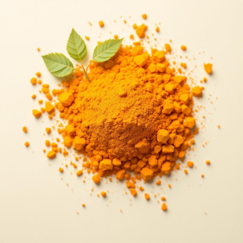 Cúrcuma raíz en polvo