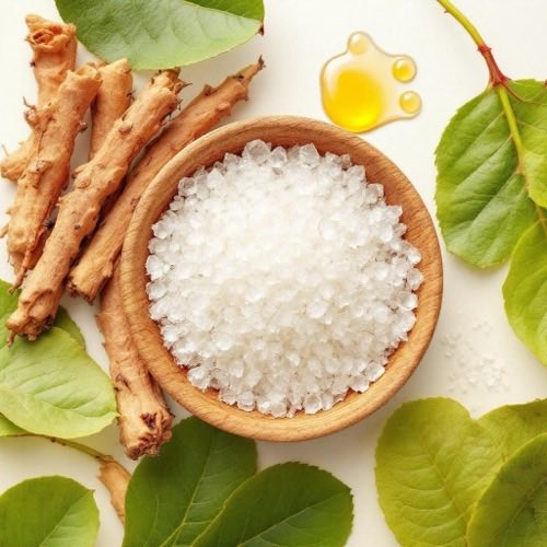 Molécula de ácido hialurónico en solución