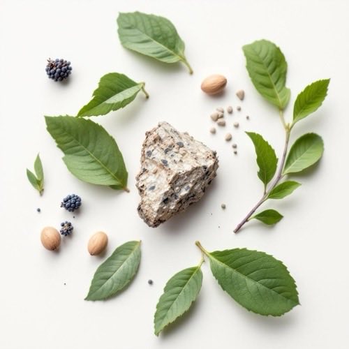 Zinc mineral en representación natural