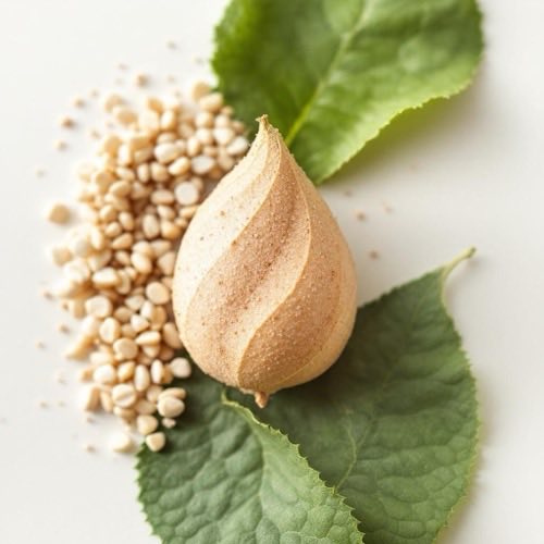 Tribulus terrestris planta con frutos espinosos