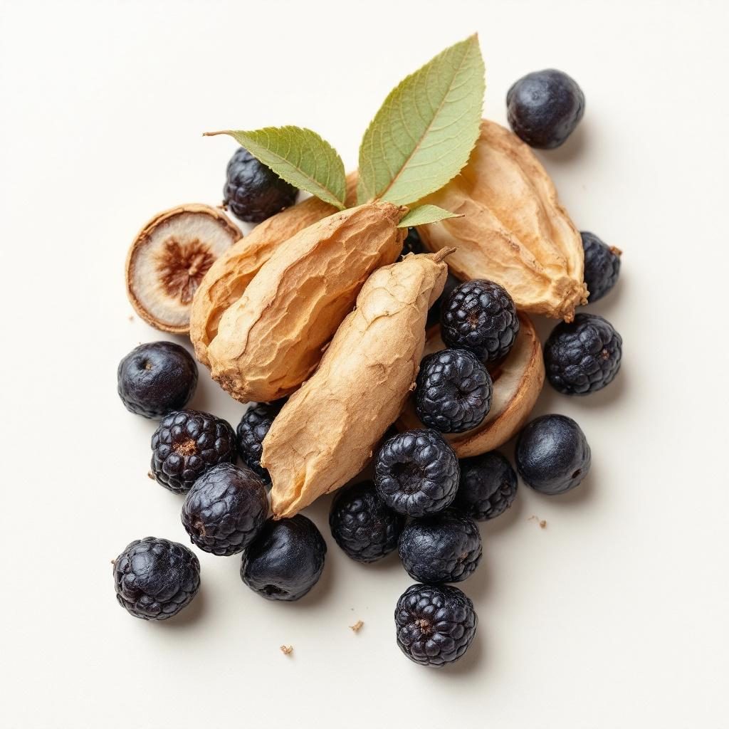 Baies de sureau noires