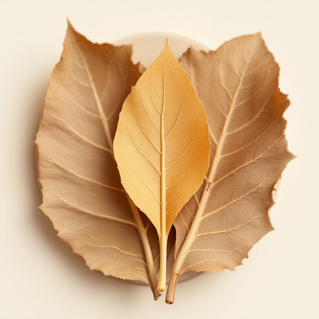 Feuilles de maca séchées