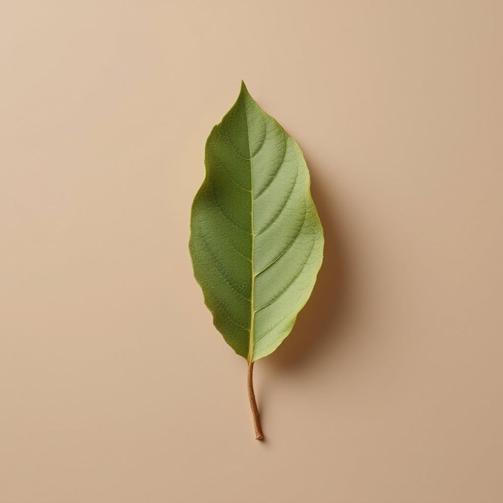 Racine de réglisse séchée sur fond neutre