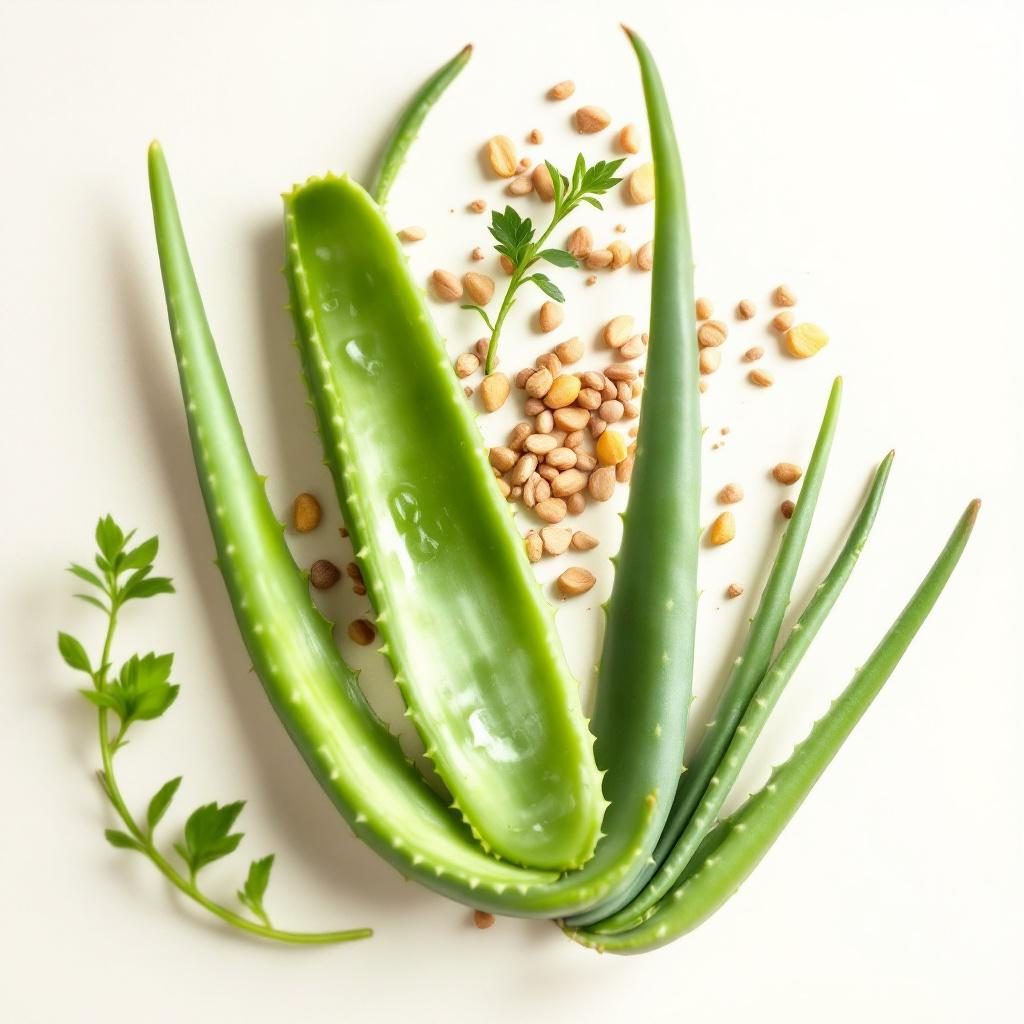 Aloe vera természetes formában