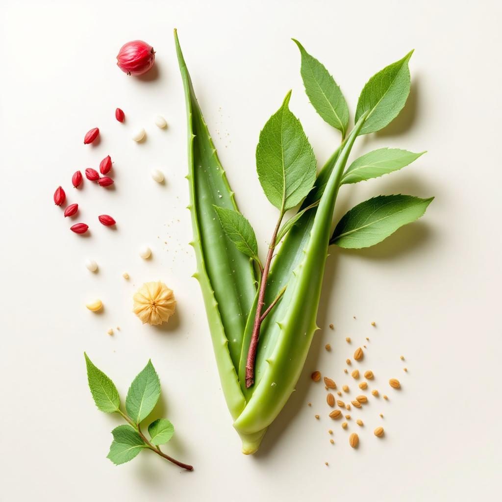 Ekstrakt z aloesu, liście rośliny