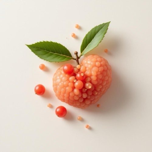 Bacche di mirtillo rosso americano fresche