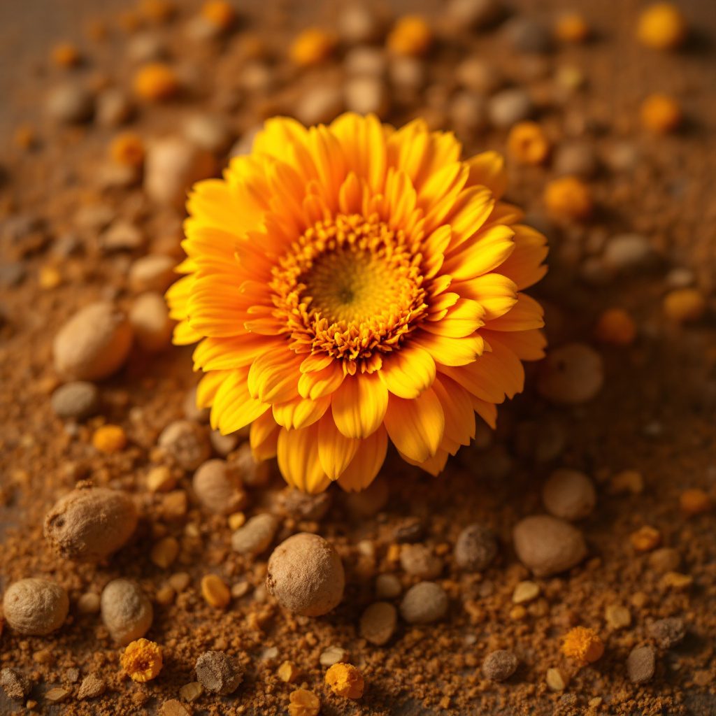 Luteina da fiori di calendula