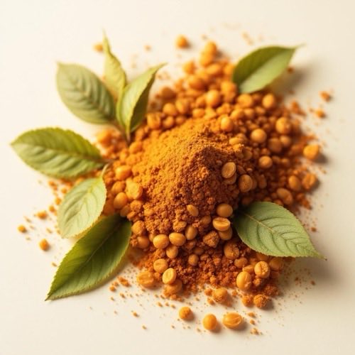 Manganese, minerale essenziale in forma di polvere grigia