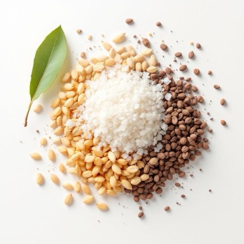 Zinco minerale in forma di cristalli metallici