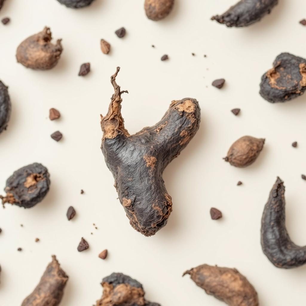 Black maca root tuber