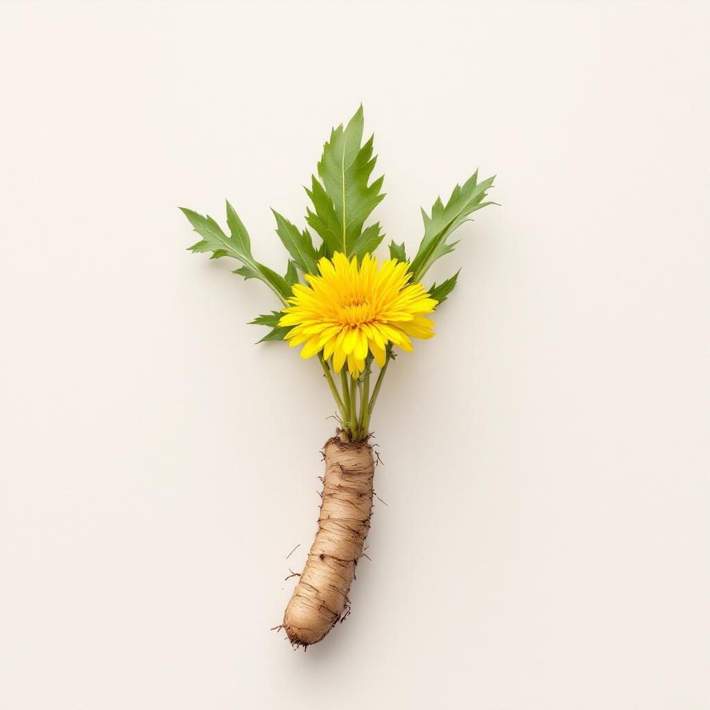 Dandelion root natural herb