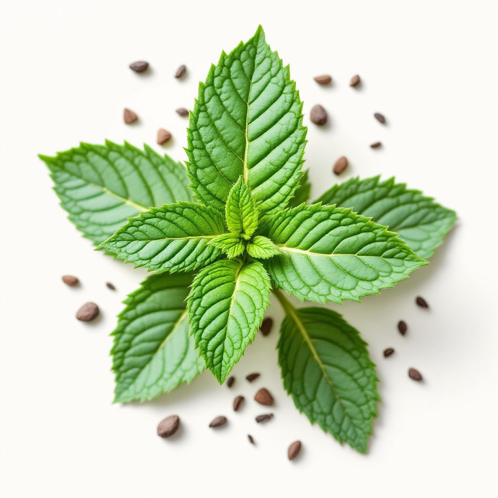Peppermint leaves