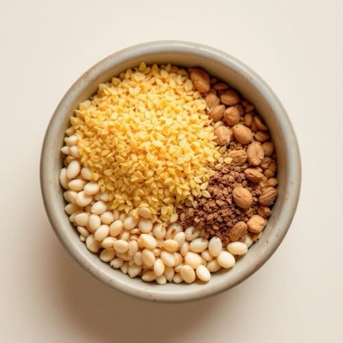 Dzeltenie kukurūzas graudi ar luteīnu