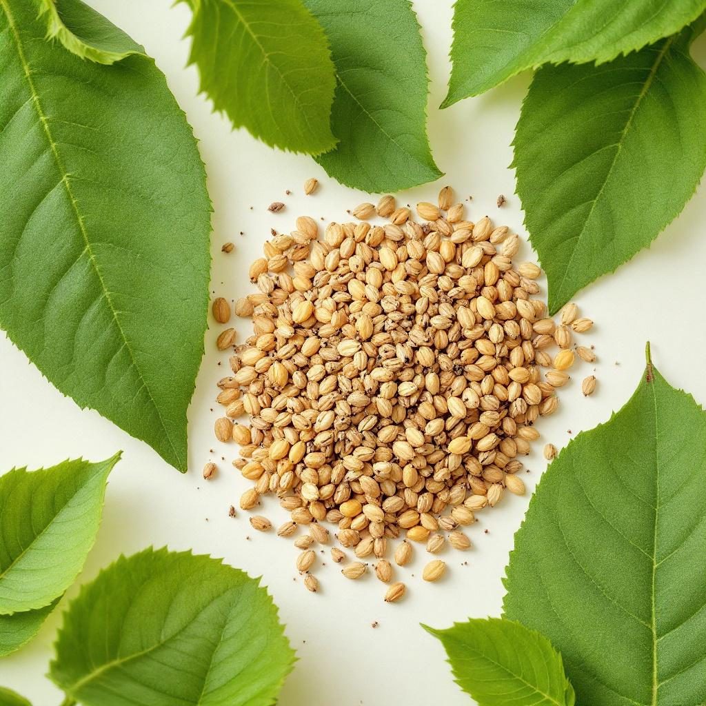 Nātru lapas dabiskā vidē