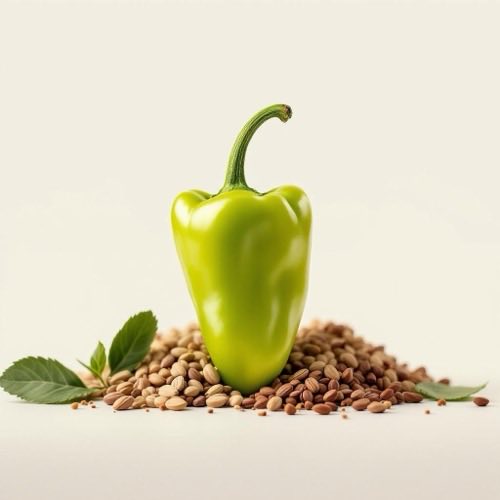 Paprikas un kukurūzas augi ar zeaksantīnu