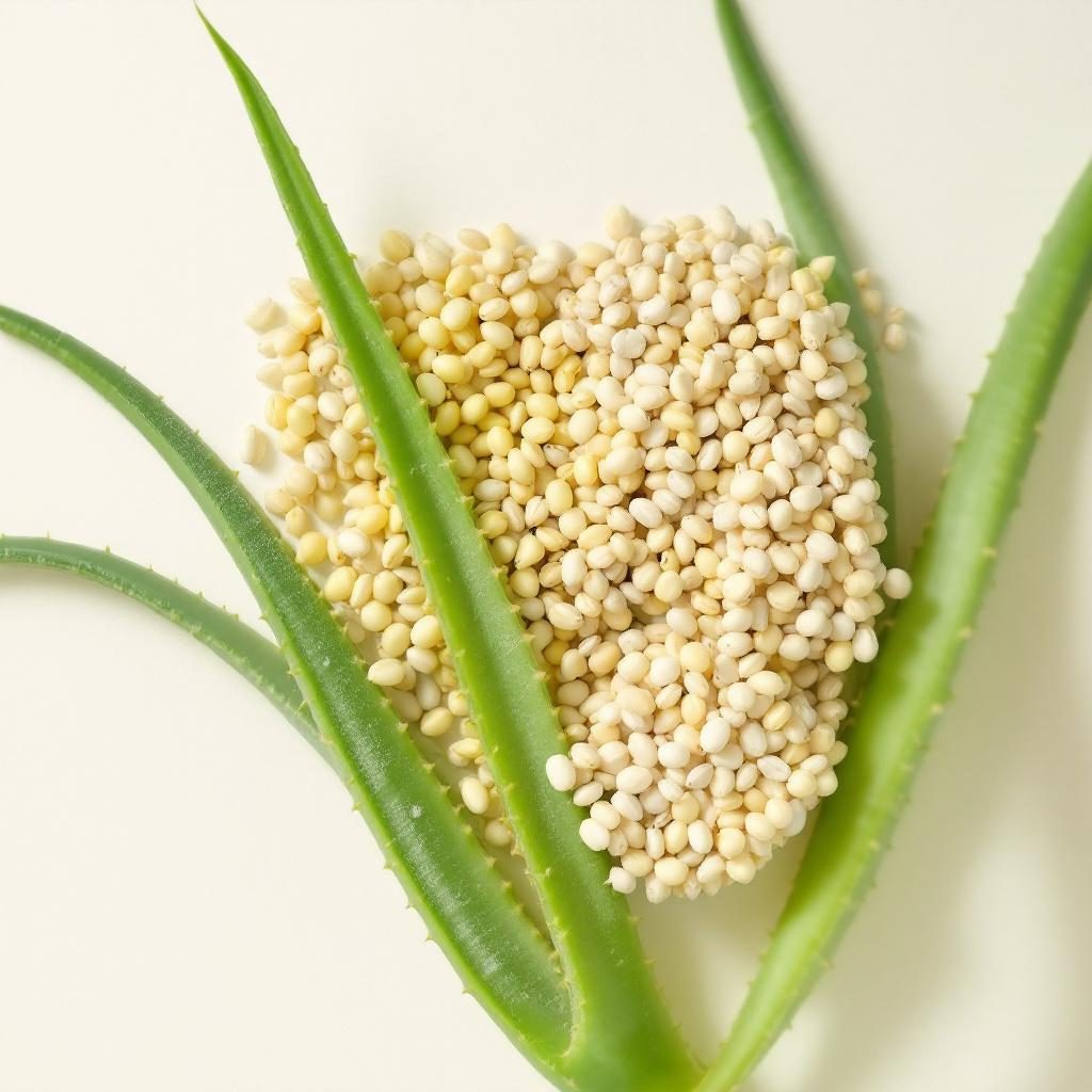 Aloe vera biljka, prirodni ekstrakt