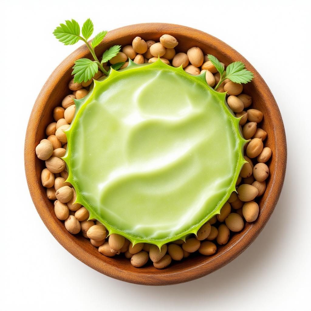 Aloe vera biljka sa listovima punim gela