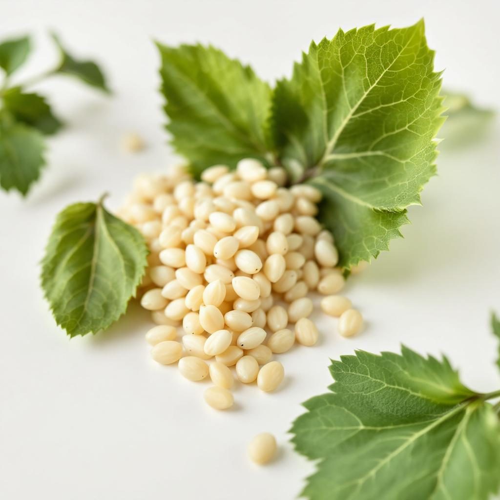 Inulin vlakna - koren cikorije na drvenoj površini