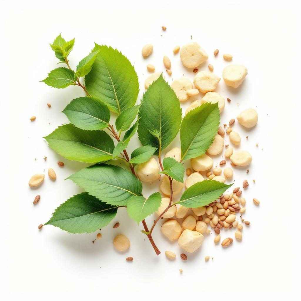 Listovi breze u prirodnom stanju