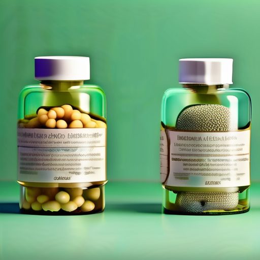 Cápsulas de ácido hialurónico sobre superficie limpia