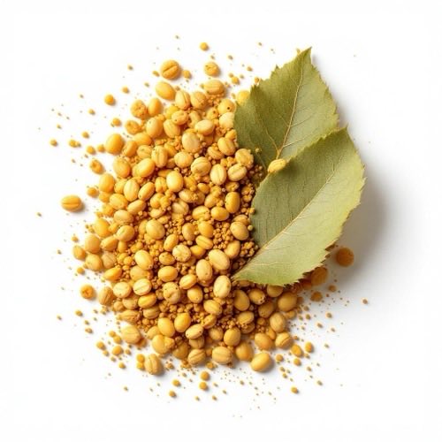 Chromium mineral supplement on neutral background