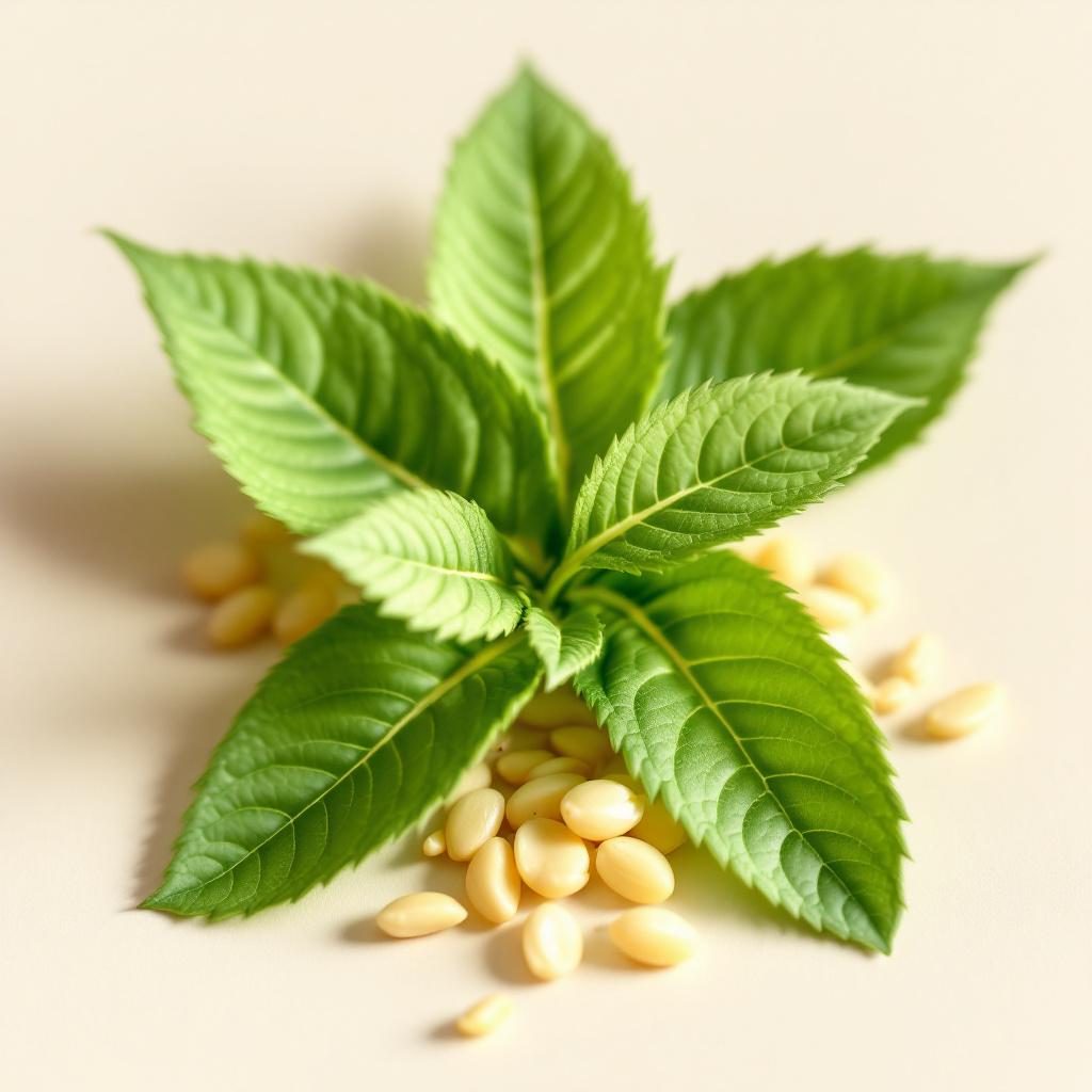 Extracto de té verde en hojas frescas