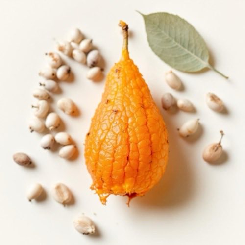 Owoce buzdyganka naziemnego w naturalnym środowisku