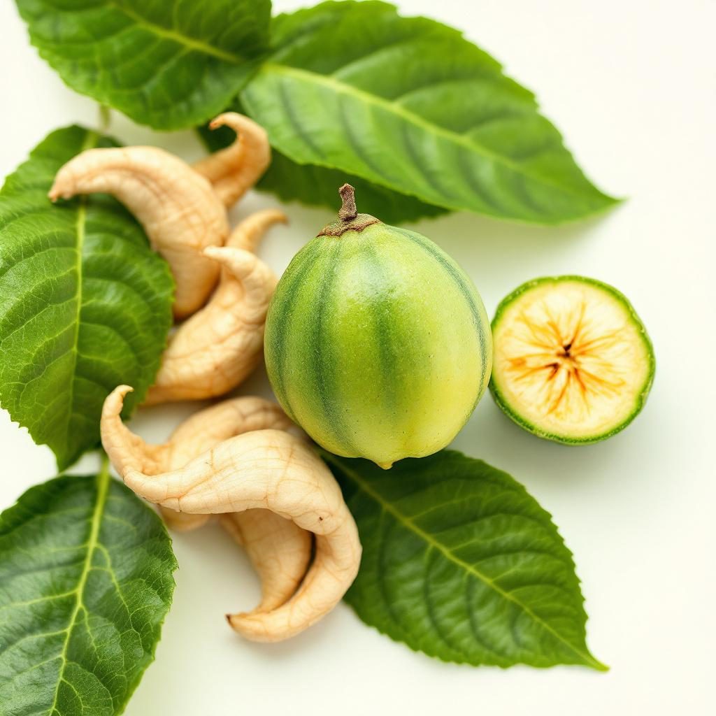Garcinia cambogia em fruto natural
