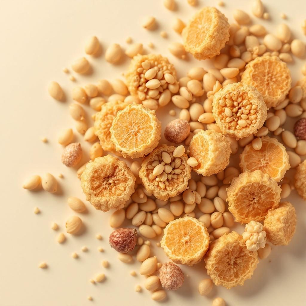 Glucosamina em cristais naturais