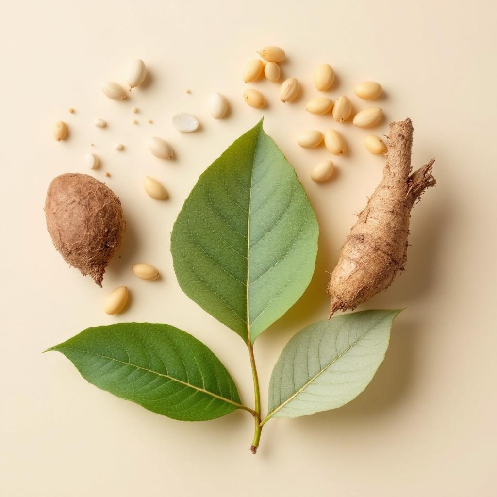 Mirtilo europeu fresco em fundo neutro