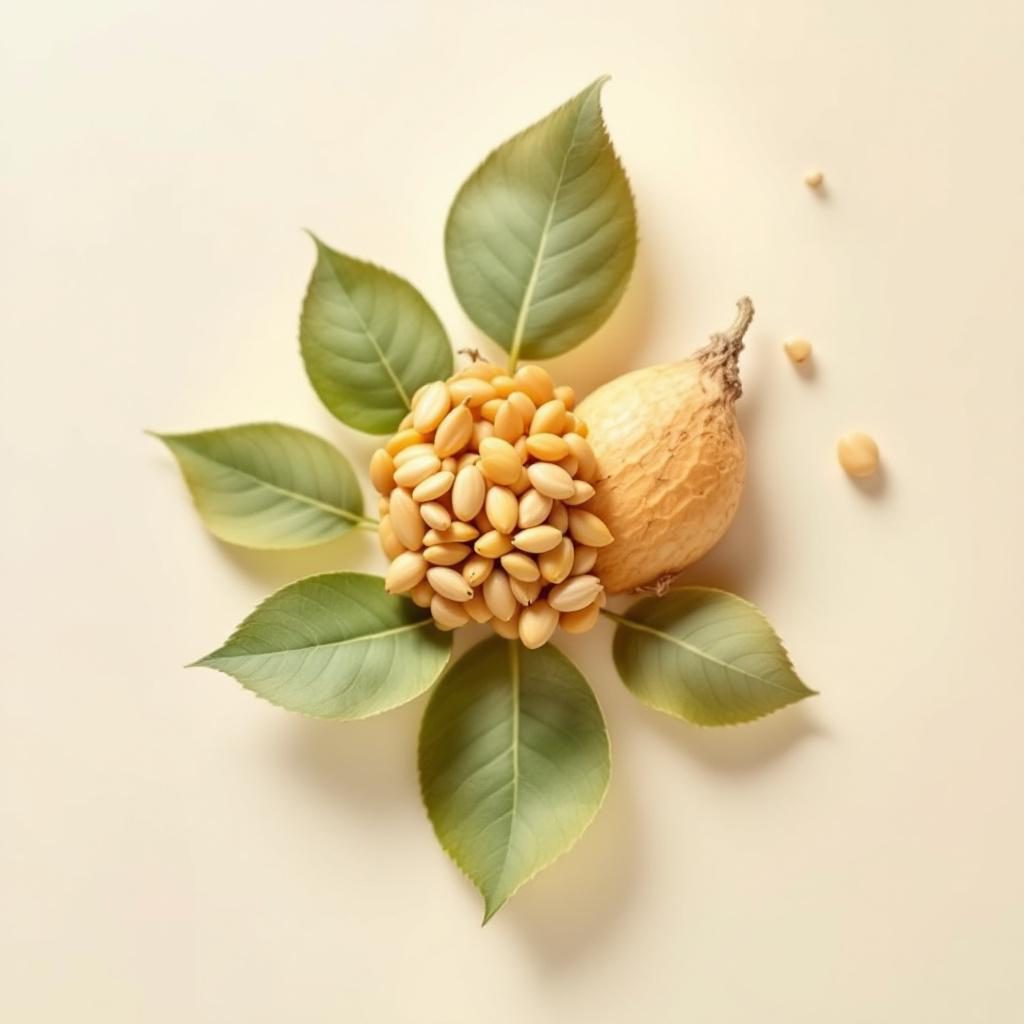 Raiz de urtiga em ambiente natural