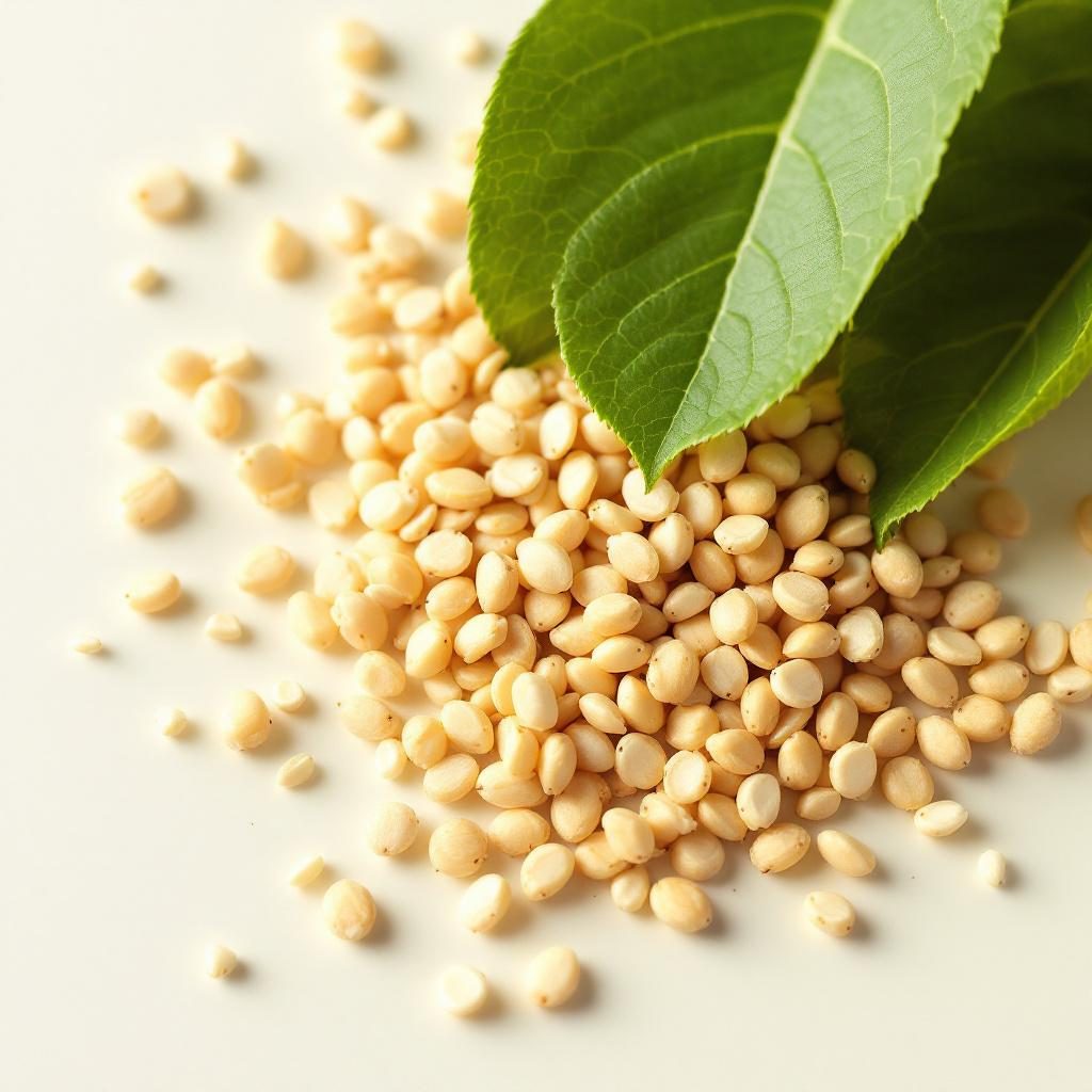 Sementes de coentros frescas